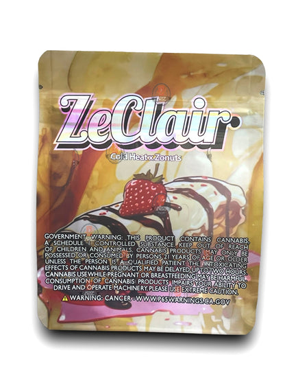 Ze Clair 3.5g Mylar Bags Holographic Dubz Garden