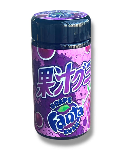 100 ML Black UV Miron glass jars 3.5g-7g Grape Fanta Kush