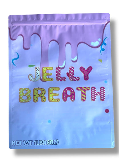 Jelly Breath Mylar Bag (Large) 1 LBS - 16OZ (454g)