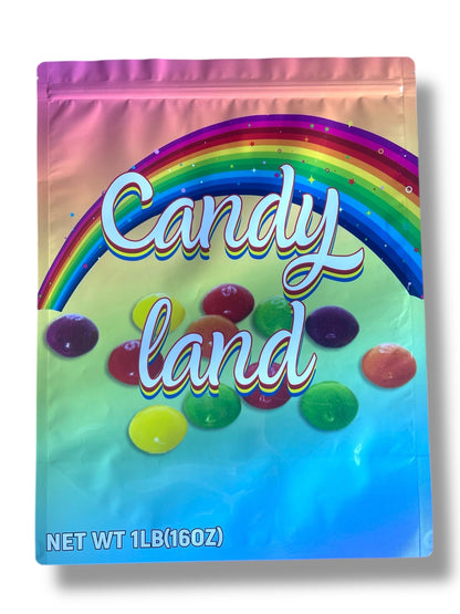 Candy Land Mylar Bag (Large) 1 LBS - 16OZ (454g)