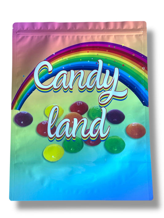 Candy Land Mylar Bag (Large) 1 LBS - 16OZ (454g)