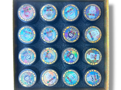 Monster BU Variety Pack 16-1oz Jars in a box