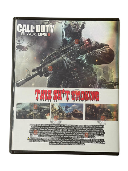 Call Of Duty Black Ops CD Cases with Mylar bags 3.5g