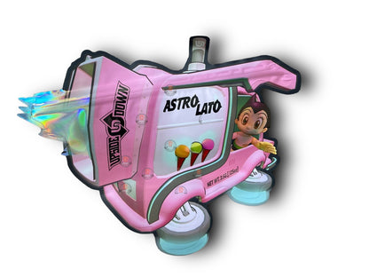 Astro Lato 3.5G Mylar Bag Holographic Upside Down