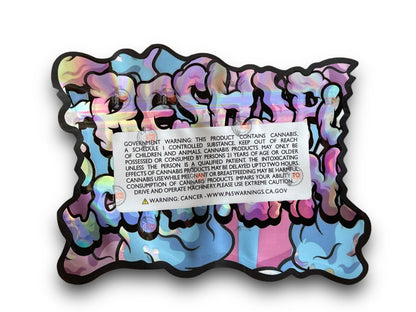 Fresh Spun Cotton Candy 3.5G Mylar Bags Holographic