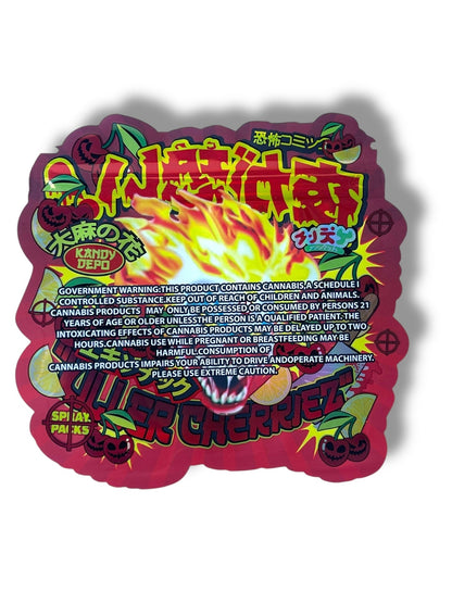 Kandy Depo Killer Cherriez Mylar Bag 3.5g shape bag