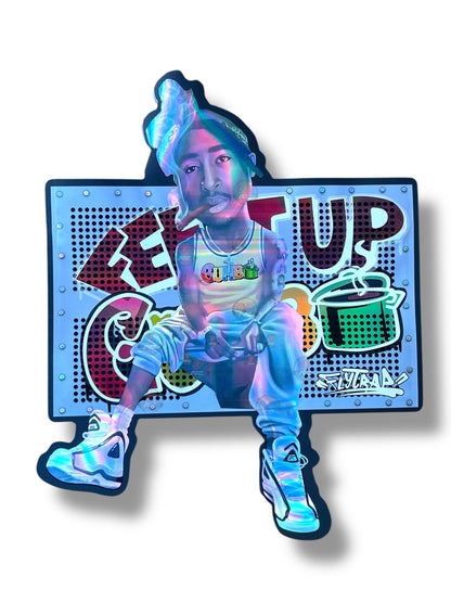 Gumbo Feet Up 2 Pac Bag 3.5g shape bag Fly trap