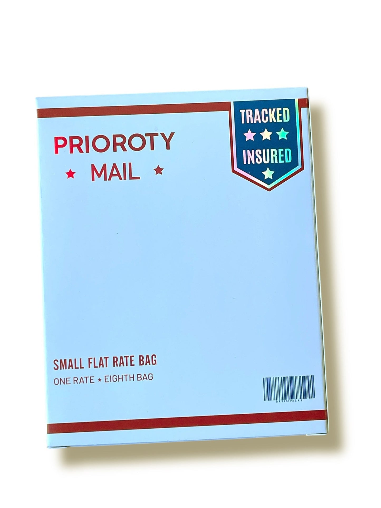 USPS Priority Mail Box and Bags 3.5g Box Packaging Holographic