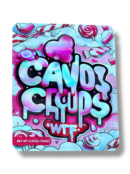 Candy Clouds 3D Box and Bags 3.5g Box Packaging Holographic