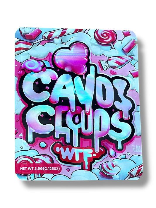 Candy Clouds 3D Box and Bags 3.5g Box Packaging Holographic
