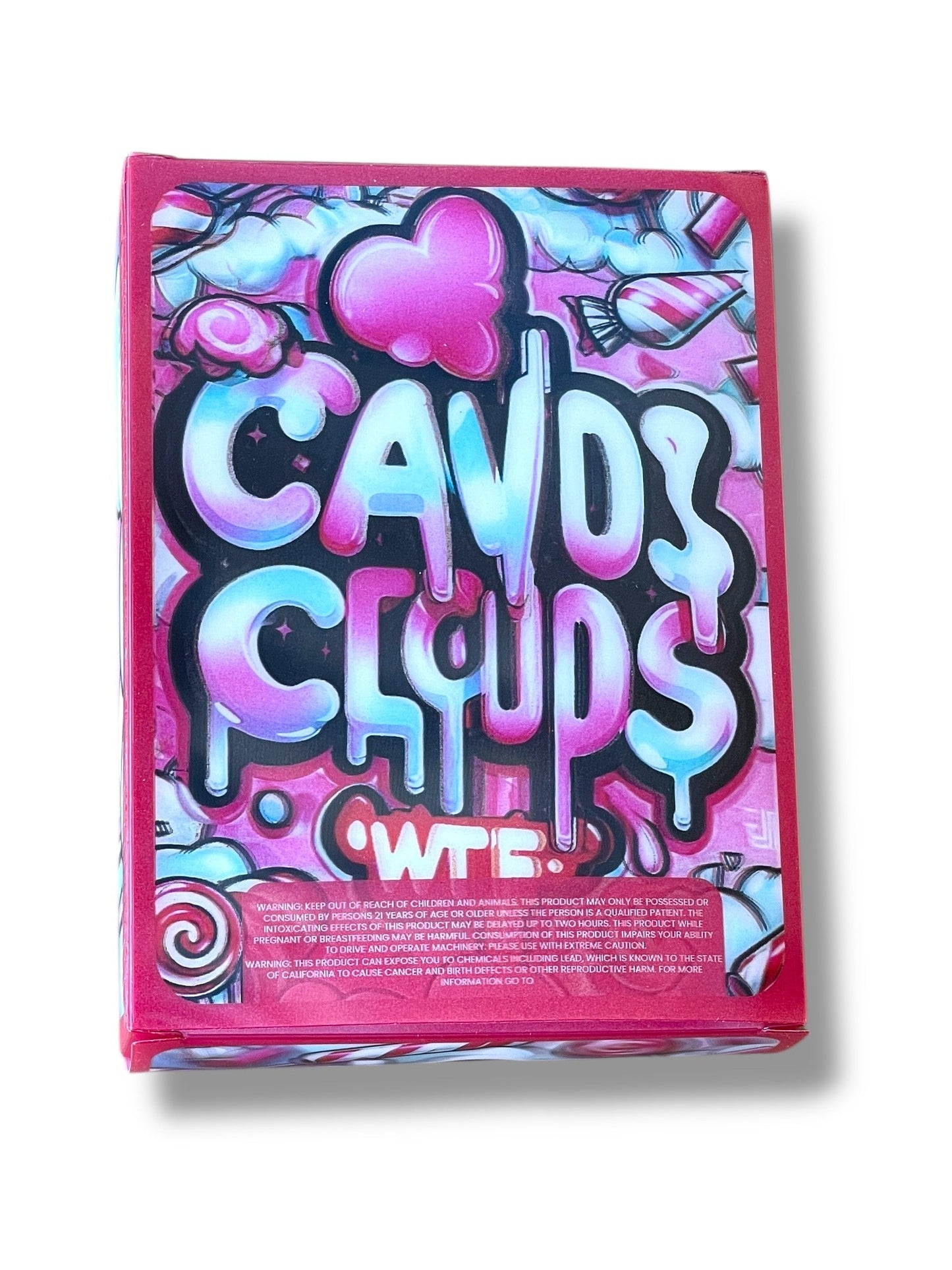 Candy Clouds 3D Box and Bags 3.5g Box Packaging Holographic