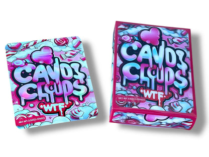 Candy Clouds 3D Box and Bags 3.5g Box Packaging Holographic