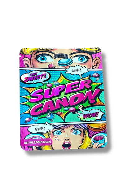 Don Merfos Super Candy 3D Box and Bags 3.5g Box Packaging Holographic