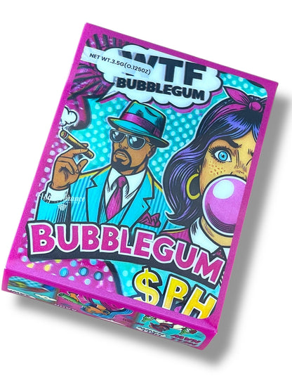 Bubblegum 3D Box and Bags 3.5g Box Packaging Holographic