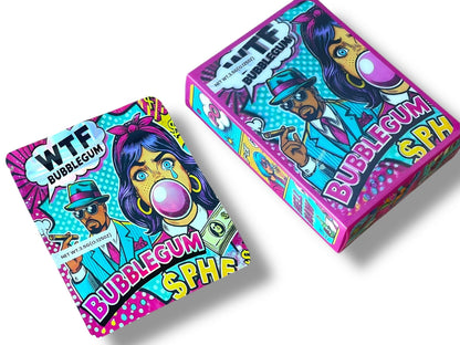 Bubblegum 3D Box and Bags 3.5g Box Packaging Holographic