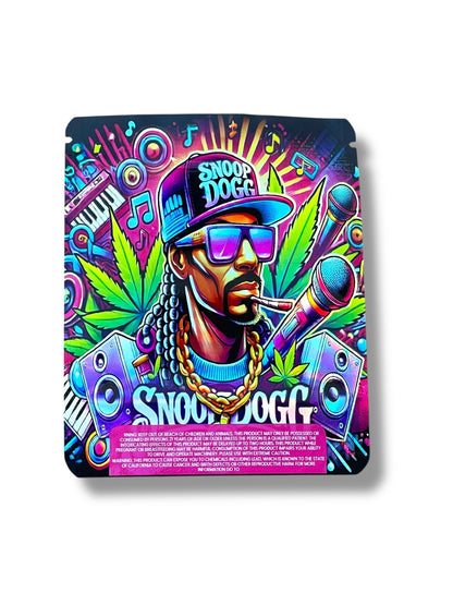 Snoop Dogg 3D Box and Bags 3.5g Box Packaging Holographic