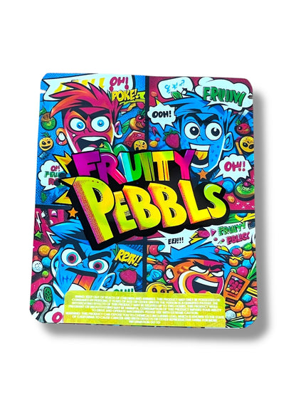 Fruity Pebbles 3D Box and Bags 3.5g Box Packaging Holographic