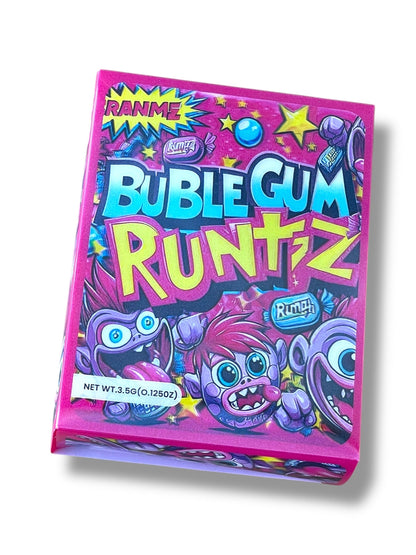 Bubblegum 3D Box and Bags 3.5g Box Packaging Holographic