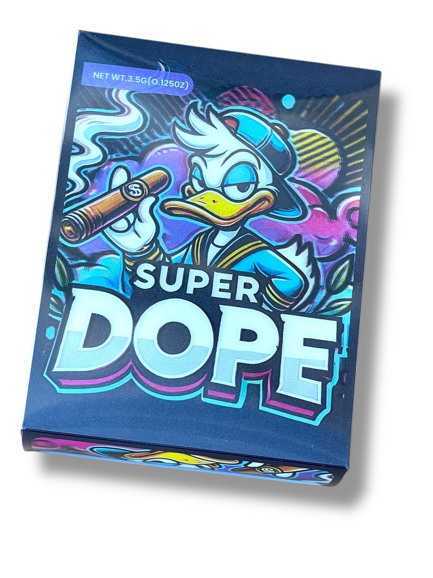 Super Dope 3D Box and Bags 3.5g Box Packaging Holographic