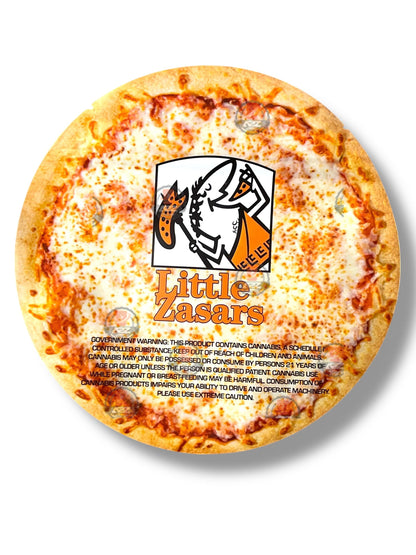 Little Zasars Pizza Box Mylar Bags with Boxes 3.5g Box Packaging