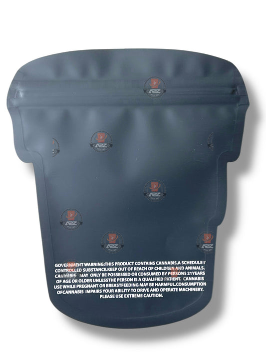 Pure Blunt Blue Lemon Cherry Mylar Bag 3.5g shape bag