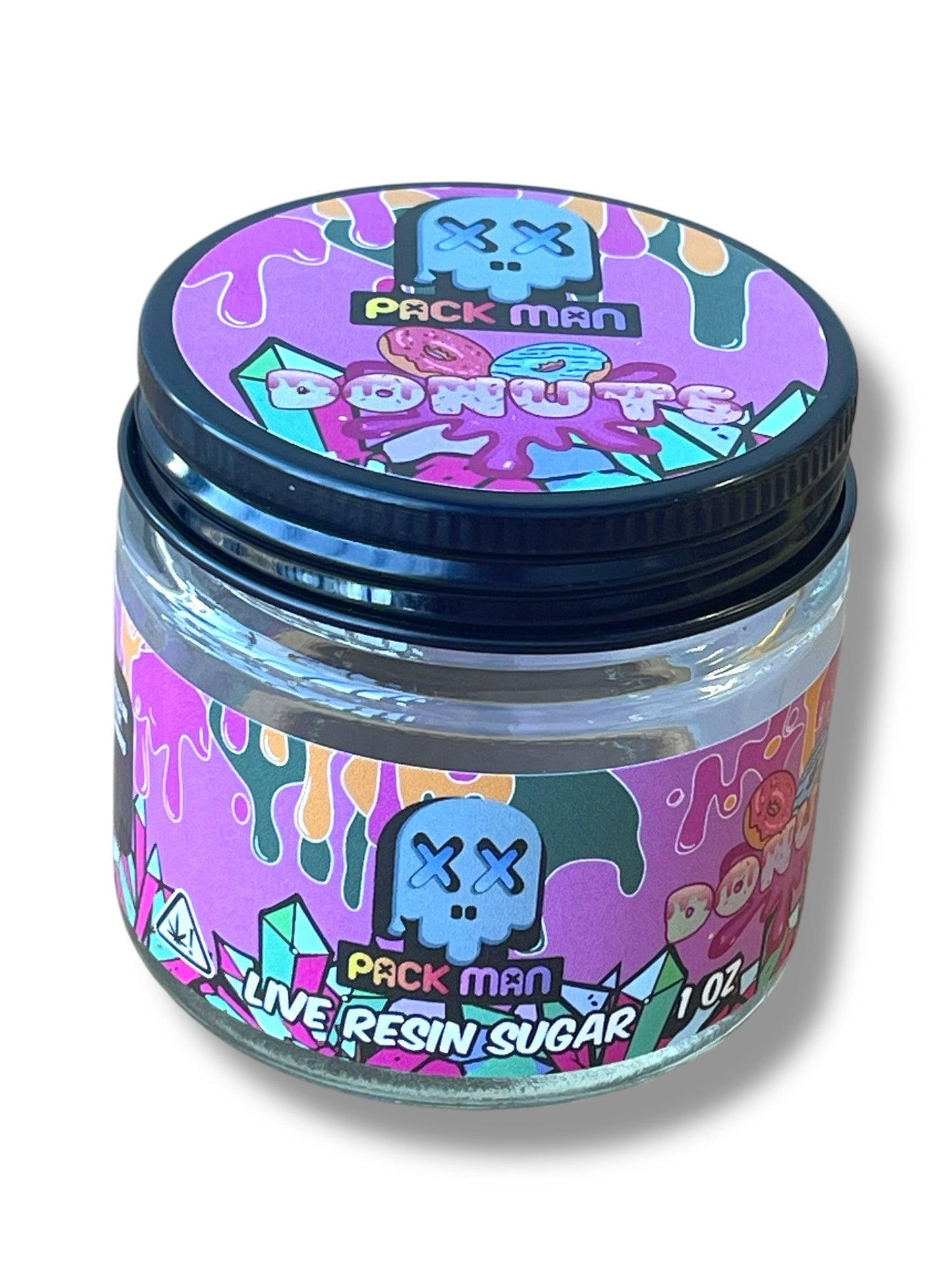 Pack Man Variety Pack 16-1oz Jars in a box Live Resin (wax)