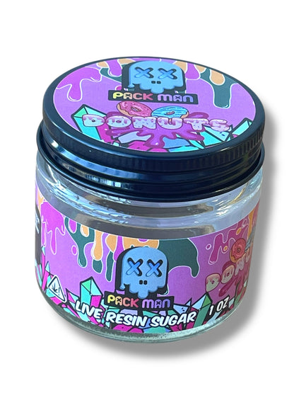 Pack Man Variety Pack 16-1oz Jars in a box Live Resin (wax)