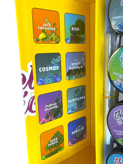 Jeeter Juice Variety Pack 16-1oz Jars in a box Live Resin Empty Jars