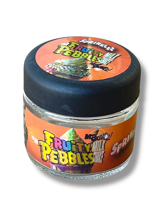 Sprinklez Milk Shake 3.5g Glass Jars with Holographic Stickers