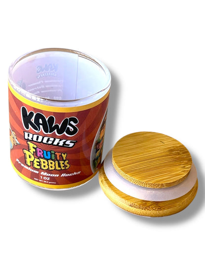 Kawz Moon Rocks Cereal Edition 1oz Glass Jars - Varity Pack 16 Strains in box Empty Jars