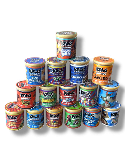 Kawz Moon Rocks Cereal Edition 1oz Glass Jars - Varity Pack 16 Strains in box Empty Jars