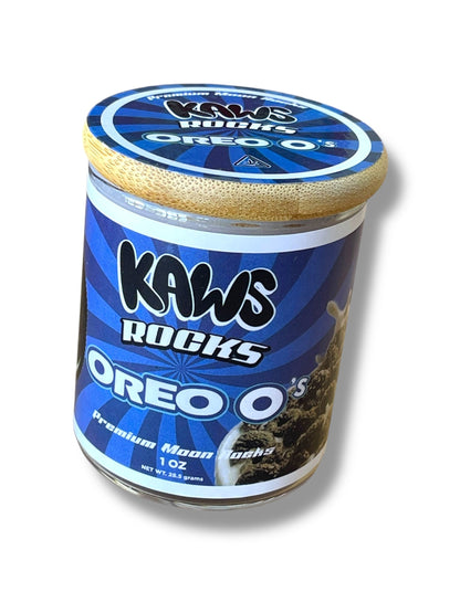 Kawz Moon Rocks Cereal Edition 1oz Glass Jars - Varity Pack 16 Strains in box Empty Jars