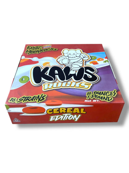 Kawz Moon Rocks Cereal Edition 1oz Glass Jars - Varity Pack 16 Strains in box Empty Jars