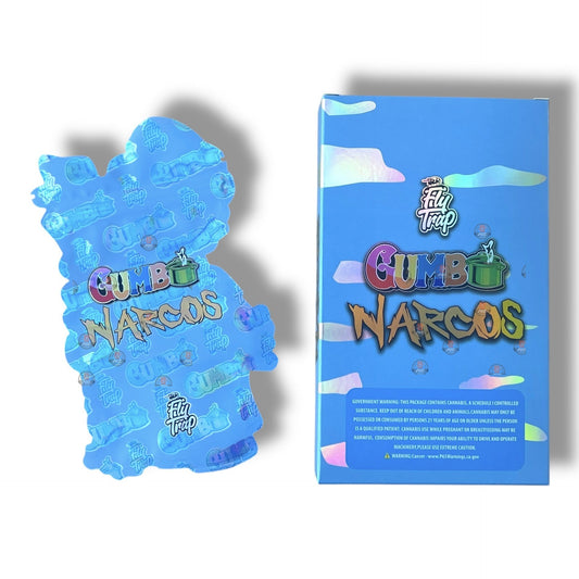 Narcos Gumbo Mylar Bags with Boxes 3.5g Box Packaging