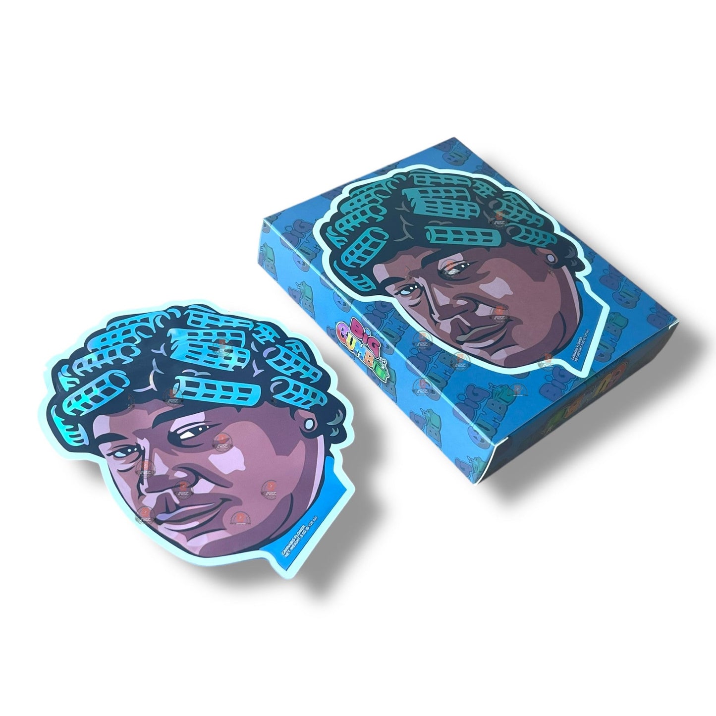 Big Gumbo Mylar Bags with Boxes 3.5g Box Packaging