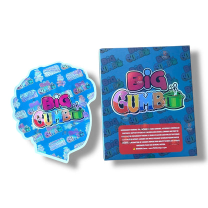 Big Gumbo Mylar Bags with Boxes 3.5g Box Packaging