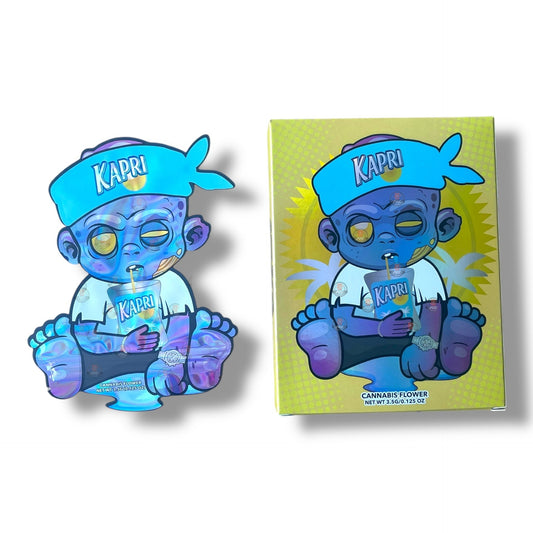 Kapri Baby Mylar Bags with Boxes 3.5g Box Packaging