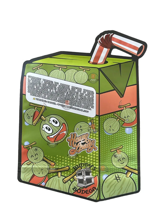 Japanese Melon Mylar Bag 1 OZ 28G (50 Count) - Black Unicorn Hub