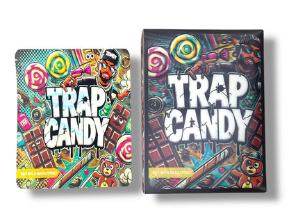 Trap Candy 3D Box and Bags 3.5g Box Packaging Holographic