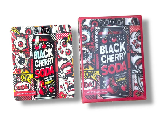 Black Cherry Soda 3D Box and Bags 3.5g Box Packaging Holographic