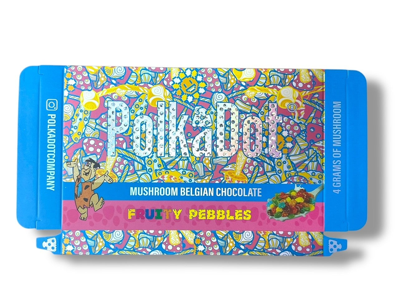 Polkadot Packaging Fruity Pebbles (Master Box Included) Empty Packaging