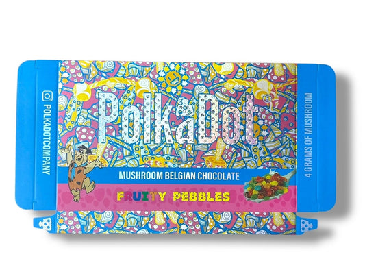 Polkadot Packaging Fruity Pebbles (Master Box Included) Empty Packaging