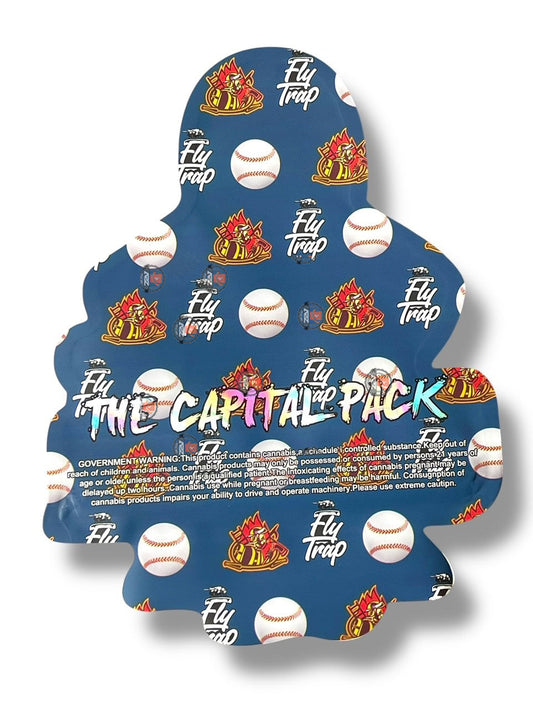 Gumbo Coach Ravens 3.5g Mylar Bag- Packaging Only Connecticut Edition