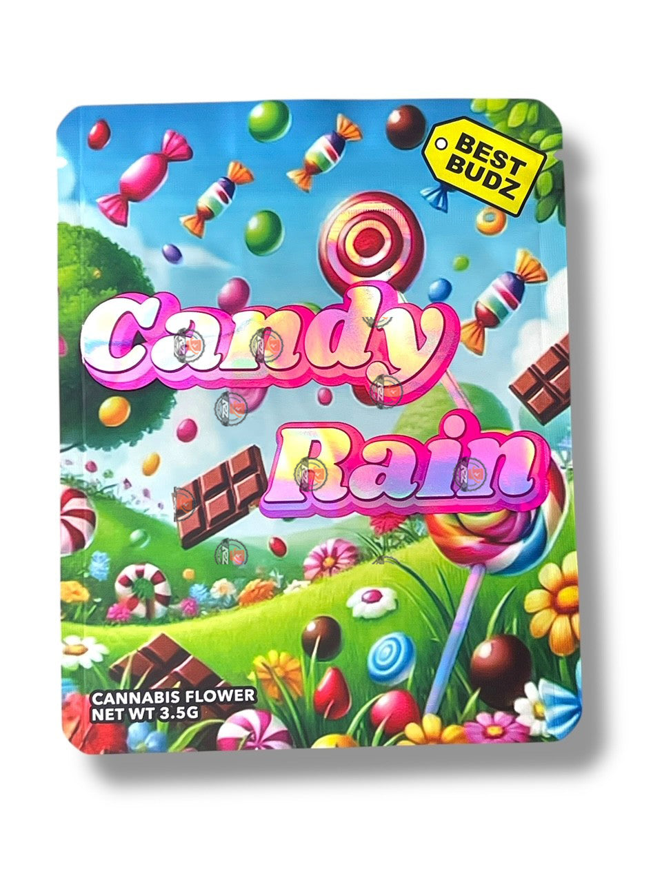 Candy Rain Best Budz Mylar Bag 3.5g