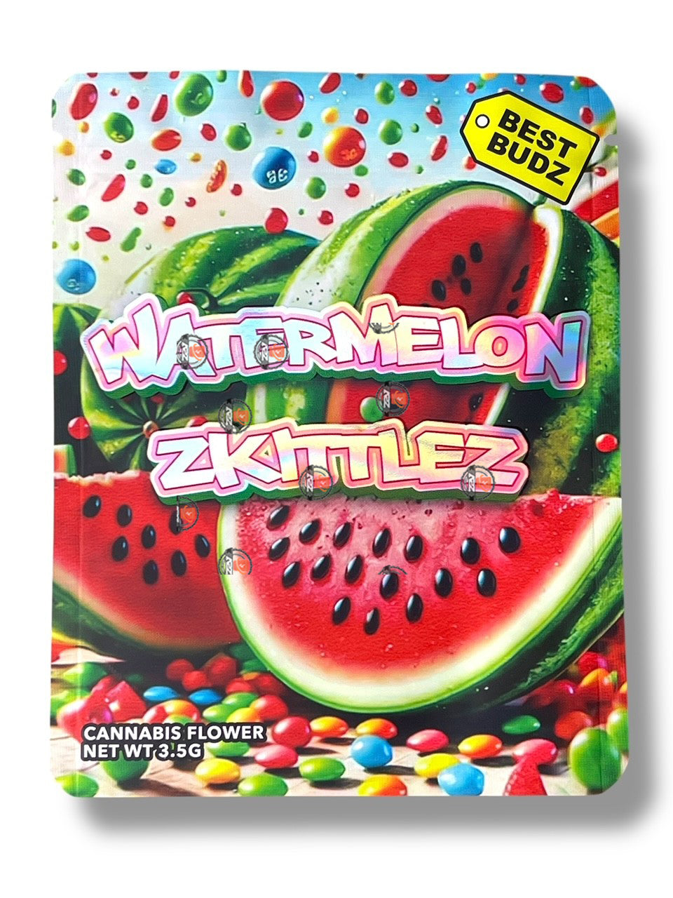 Watermelon Zkittlez Best Budz Mylar Bag 3.5g