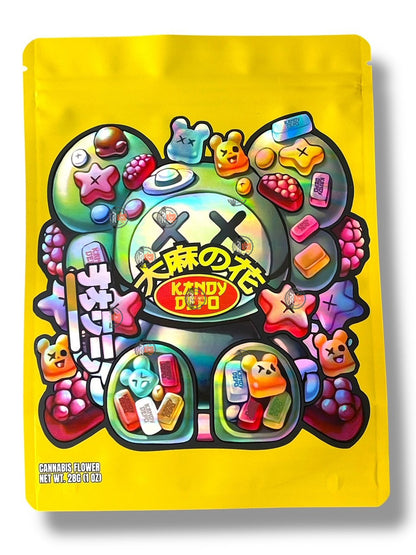Gummies Kandy Depo 1OZ 28G Mylar Bag (50 Count)