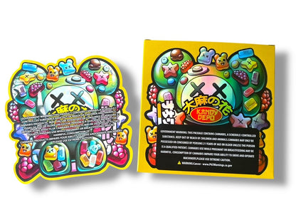 Gummies Kandy Depo Mylar Bags with Boxes 3.5g Box Packaging Holographic