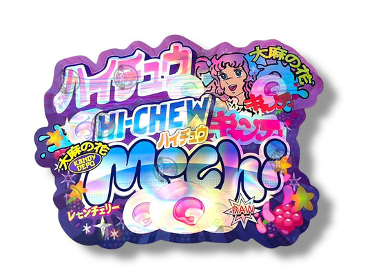 Hi Chew Mochi Kandy Depo Mylar Bag 3.5g shape bag