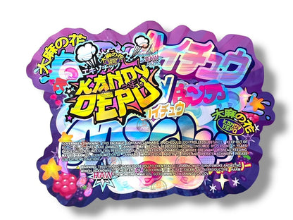 Hi Chew Mochi Kandy Depo Mylar Bags with Boxes 3.5g Box Packaging Holographic