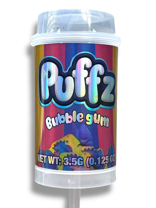 Push Pop Puffz Bubblegum 3.5g Container Holographic sticker